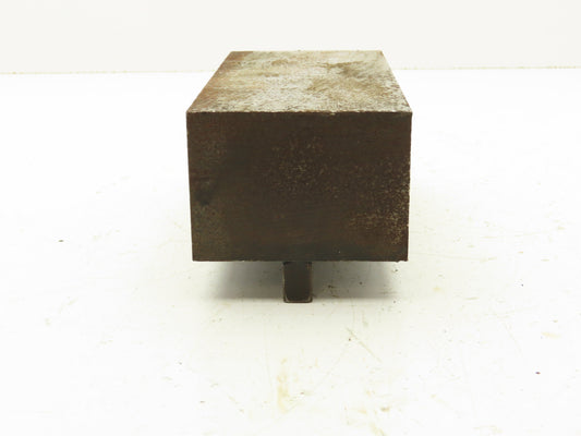 Press Brake Die Blank 7-5/8" Long 3-9/16" Wide 2-1/2" High 1/2" Tang
