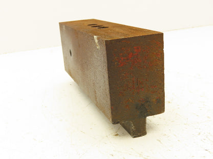 Press Brake Die Blank 7-1/8" Long 1-7/8" Wide 2-5/8" High 1/2" Tang