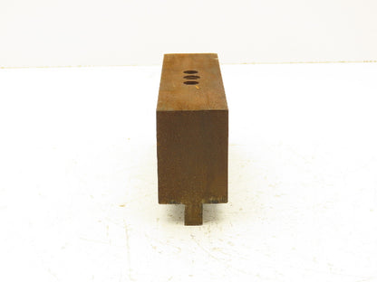 Press Brake Die Blank 7-1/8" Long 1-7/8" Wide 2-5/8" High 1/2" Tang