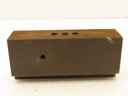 Press Brake Die Blank 7-1/8" Long 1-7/8" Wide 2-5/8" High 1/2" Tang