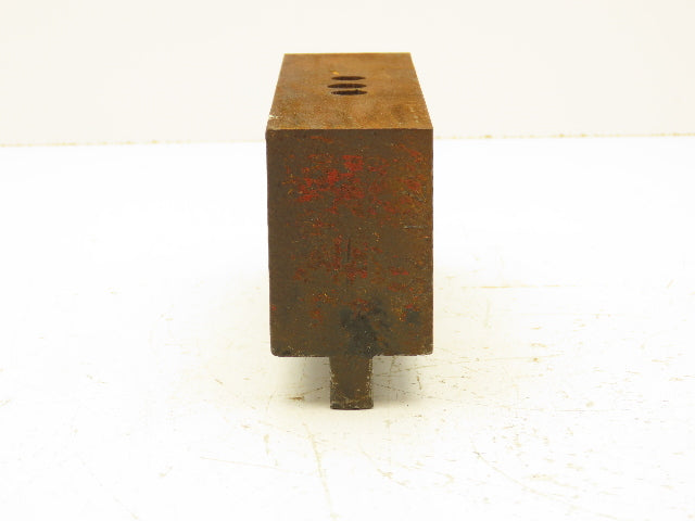 Press Brake Die Blank 7-1/8" Long 1-7/8" Wide 2-5/8" High 1/2" Tang