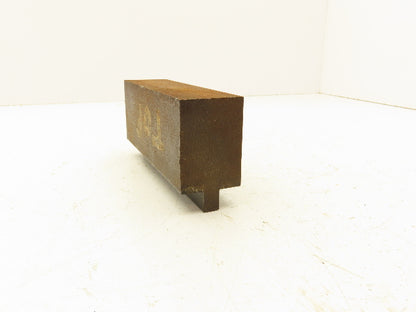 Press Brake Die Blank 7-1/8" Long 1-7/8" Wide 2-5/8" High 1/2" Tang