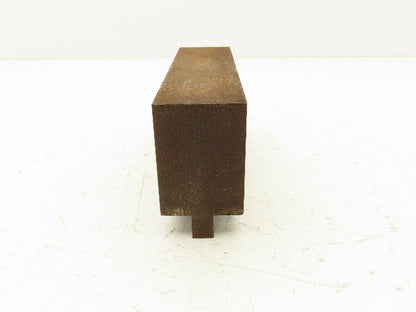 Press Brake Die Blank 7-1/8" Long 1-7/8" Wide 2-5/8" High 1/2" Tang