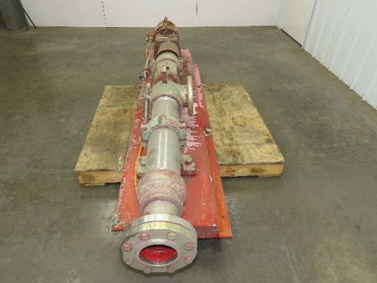 Moyno 2L8 SSQ Stainless Progressive Cavity Screw Pump 4x4" L-Series 5Hp 460V