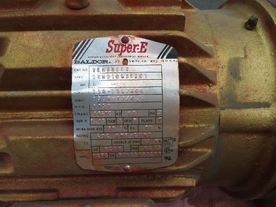 Moyno 2L8 SSQ Stainless Progressive Cavity Screw Pump 4x4" L-Series 5Hp 460V