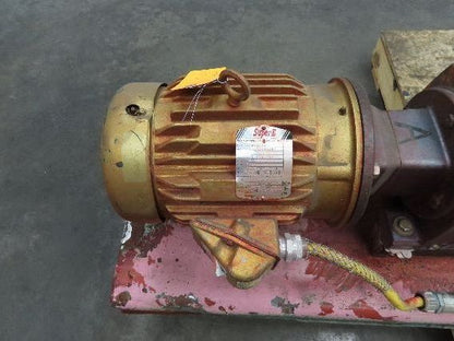 Moyno 2L8 SSQ Stainless Progressive Cavity Screw Pump 4x4" L-Series 5Hp 460V