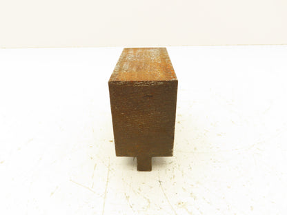Press Brake Die Blank 4-1/8" Long 1-7/8" Wide 2-5/8" High 1/2" Tang