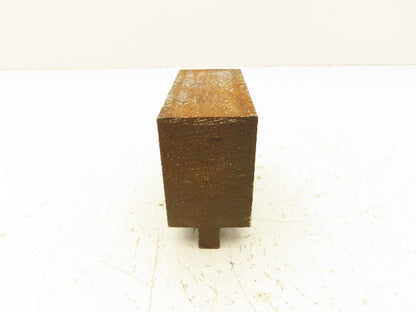 Press Brake Die Blank 4-1/8" Long 1-7/8" Wide 2-5/8" High 1/2" Tang