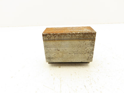Press Brake Die Blank 4-1/8" Long 1-7/8" Wide 2-5/8" High 1/2" Tang