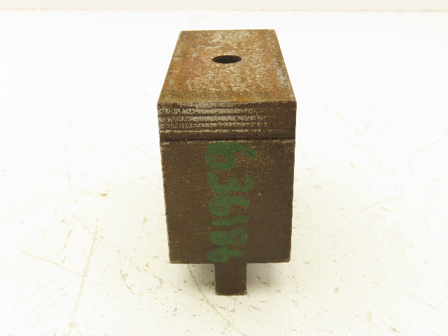 Press Brake Die Blank 4-1/8" Long 1-7/8" Wide 2-5/8" High 1/2" Tang