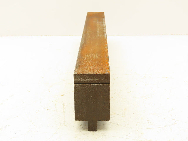 Press Brake Die Blank 20-1/4" Long 1-13/16" Wide 2-5/8" High 1/2" Tang