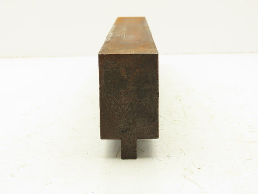 Press Brake Die Blank 20-1/4" Long 1-13/16" Wide 2-5/8" High 1/2" Tang