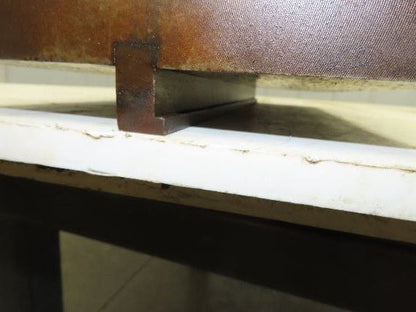 Press Brake Die Blank Set 13-1/2" Long 7" Wide 2-1/2" High 1/2" Safety Tang