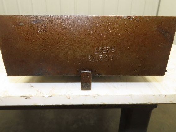 Press Brake Die Blank Set 13-1/2" Long 7" Wide 2-1/2" High 1/2" Safety Tang