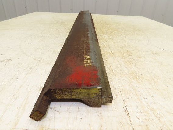 Press Brake Gooseneck Punch Die 45" Long 90° V 1/2" Finger 3-3/4" H