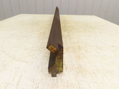 Press Brake Gooseneck Punch Die 45" Long 90° V 1/2" Finger 3-3/4" H
