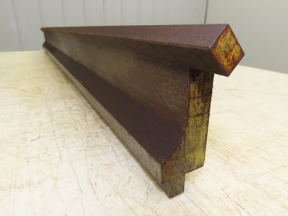 Press Brake Gooseneck Punch Die 45" Long 90° V 1/2" Finger 3-3/4" H
