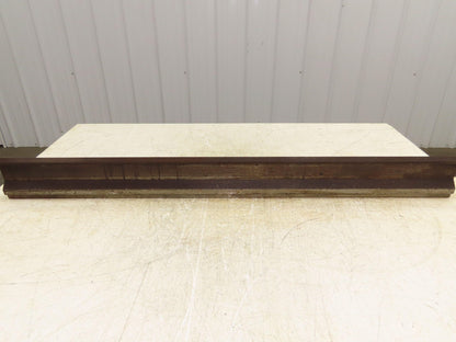 Press Brake Gooseneck Punch Die 45" Long 90° V 1/2" Finger 3-3/4" H
