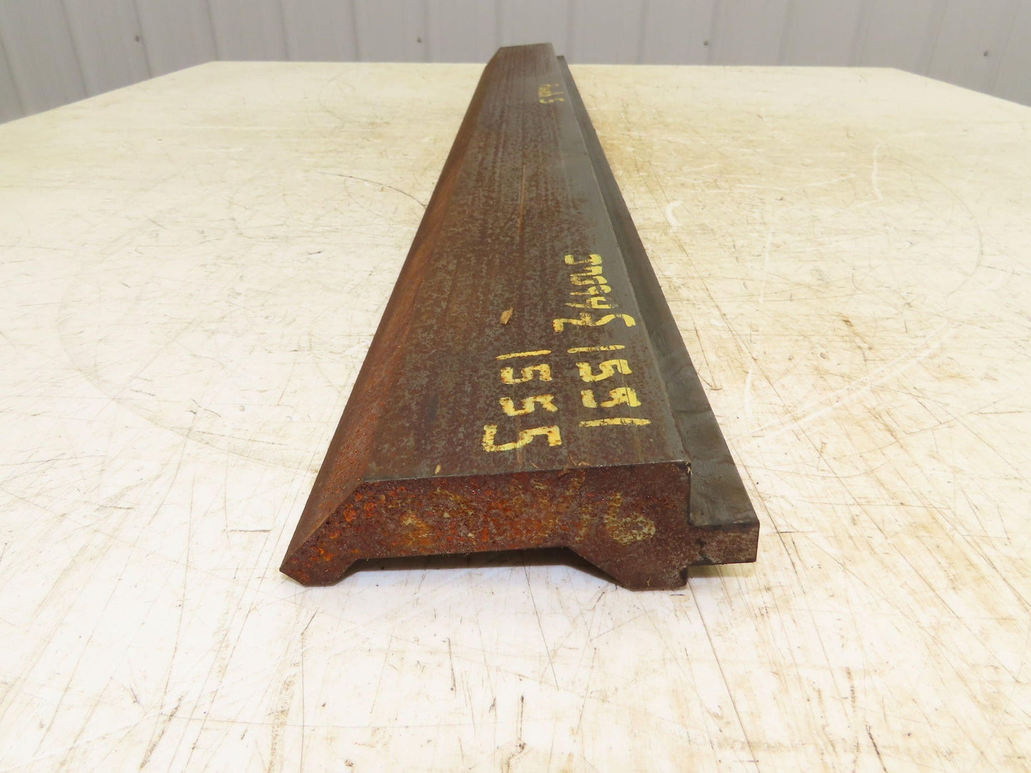 Press Brake Gooseneck Punch Die 39-11/16" Long 90° V 1/2" Finger 3-3/4" H