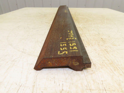 Press Brake Gooseneck Punch Die 39-11/16" Long 90° V 1/2" Finger 3-3/4" H