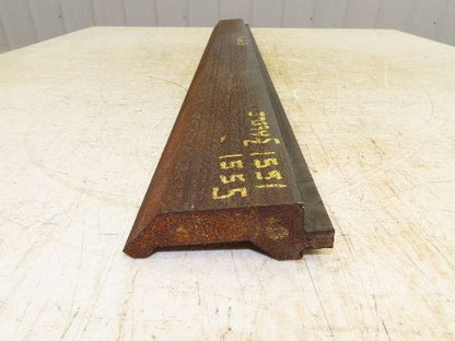 Press Brake Gooseneck Punch Die 39-11/16" Long 90° V 1/2" Finger 3-3/4" H