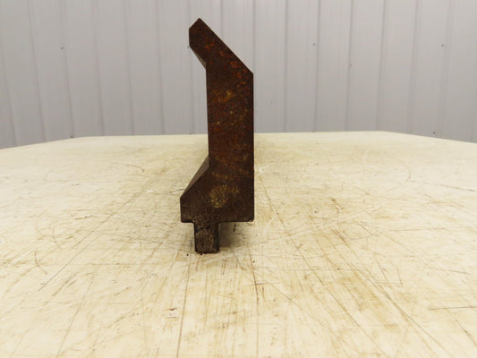 Press Brake Gooseneck Punch Die 39-11/16" Long 90° V 1/2" Finger 3-3/4" H