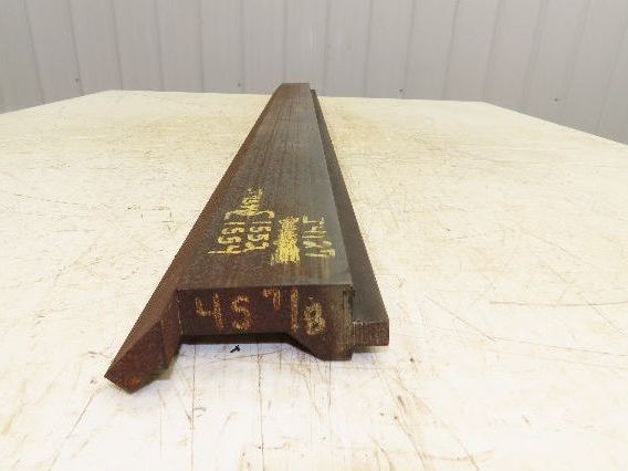 Press Brake Gooseneck Punch Die 46" Long 90° V 1/2" Finger 3-3/4" H