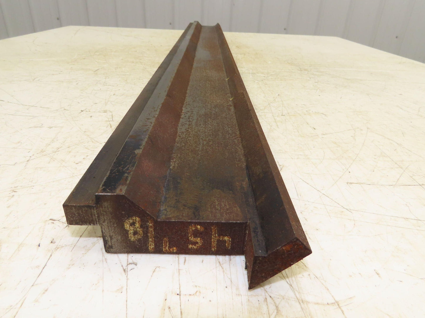 Press Brake Gooseneck Punch Die 46" Long 90° V 1/2" Finger 3-3/4" H