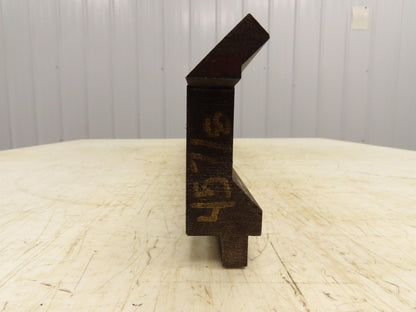 Press Brake Gooseneck Punch Die 46" Long 90° V 1/2" Finger 3-3/4" H