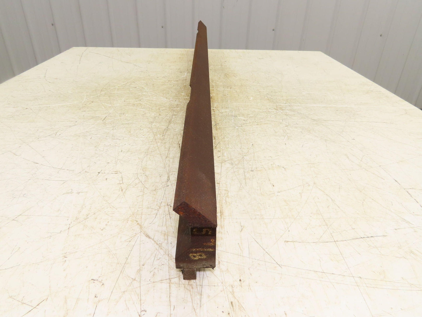 Press Brake Gooseneck Punch Die 46" Long 90° V 1/2" Finger 3-3/4" H