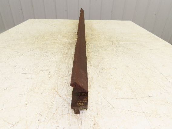 Press Brake Gooseneck Punch Die 46" Long 90° V 1/2" Finger 3-3/4" H