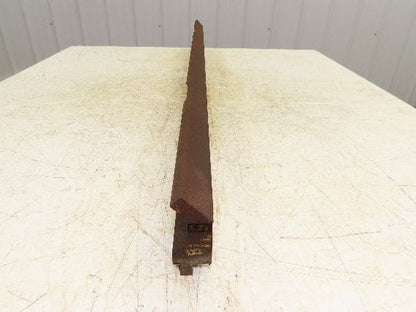 Press Brake Gooseneck Punch Die 46" Long 90° V 1/2" Finger 3-3/4" H