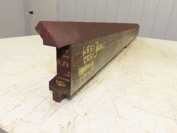 Press Brake Gooseneck Punch Die 46" Long 90° V 1/2" Finger 3-3/4" H