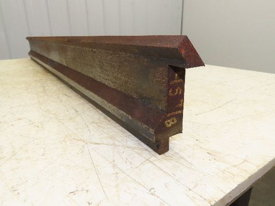 Press Brake Gooseneck Punch Die 46" Long 90° V 1/2" Finger 3-3/4" H