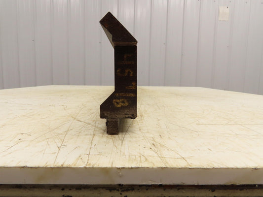 Press Brake Gooseneck Punch Die 46" Long 90° V 1/2" Finger 3-3/4" H