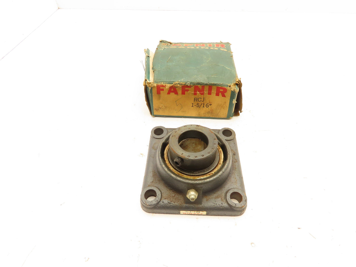 Fafnir RCJ 1-5/16 Flange Mount Ball Bearing 1-5/16" Bore 4-Bolt