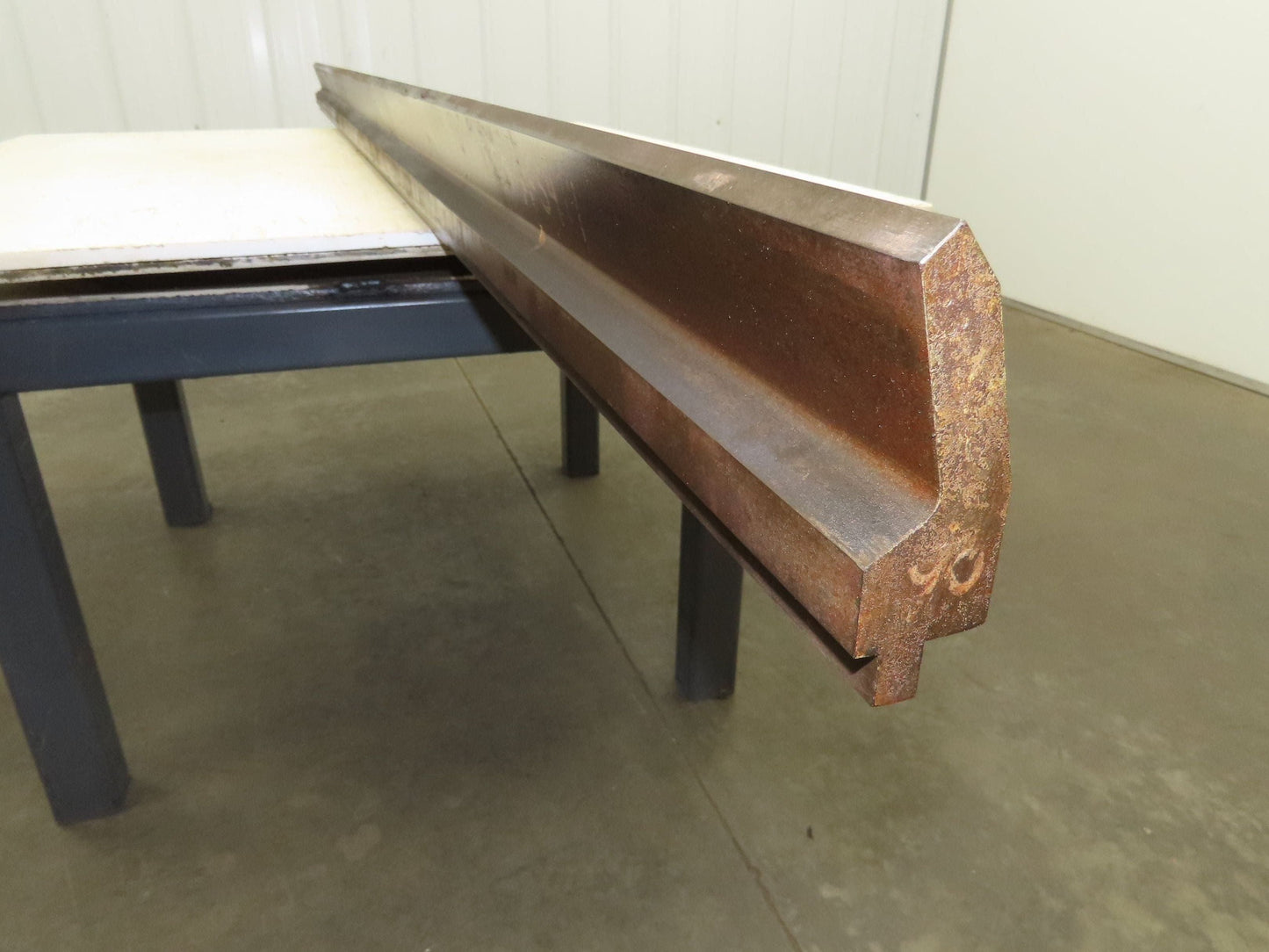 Press Brake Gooseneck Punch Die 97-1/2" Long 90° V 7/16" Finger 3-3/4" H