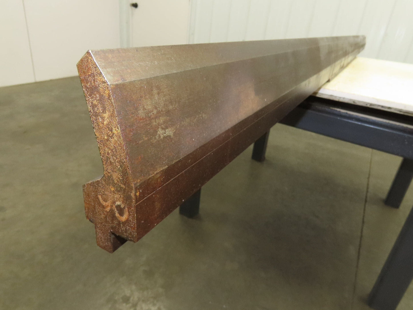 Press Brake Gooseneck Punch Die 97-1/2" Long 90° V 7/16" Finger 3-3/4" H