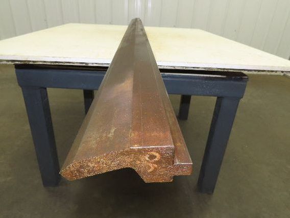 Press Brake Gooseneck Punch Die 97-1/2" Long 90° V 7/16" Finger 3-3/4" H