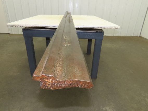 Press Brake Gooseneck Punch Die 120-1/2" Long 90° V 3/4" Finger 4-3/8" H