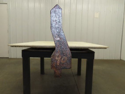 Press Brake Gooseneck Punch Die 120-1/2" Long 90° V 3/4" Finger 4-3/8" H