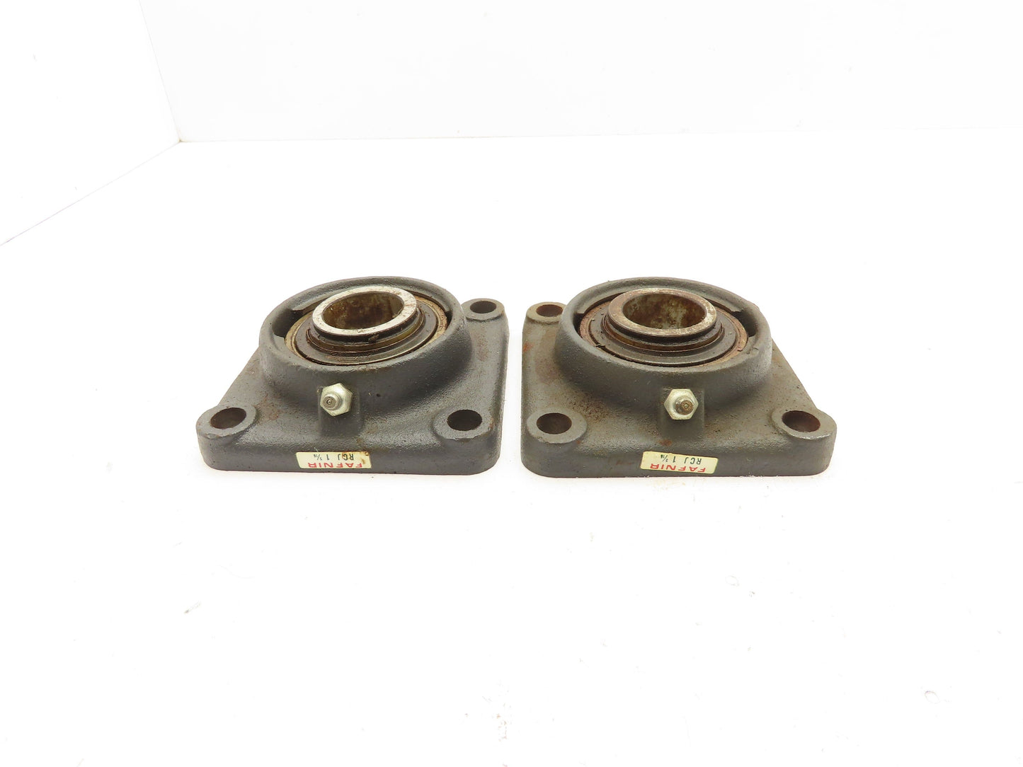 Fafnir RCJ 1-5/16 Flange Mount Ball Bearing 1-5/16" Bore 4-Bolt  Lot of 2