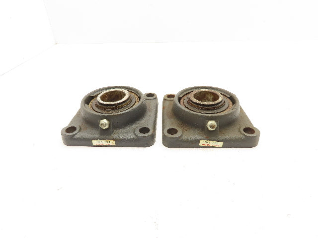 Fafnir RCJ 1-5/16 Flange Mount Ball Bearing 1-5/16" Bore 4-Bolt  Lot of 2