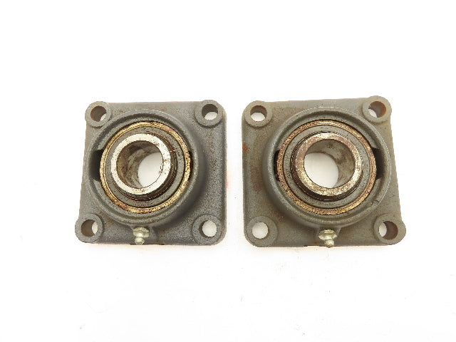 Fafnir RCJ 1-5/16 Flange Mount Ball Bearing 1-5/16" Bore 4-Bolt  Lot of 2