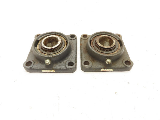 Fafnir RCJ 1-5/16 Flange Mount Ball Bearing 1-5/16" Bore 4-Bolt  Lot of 2