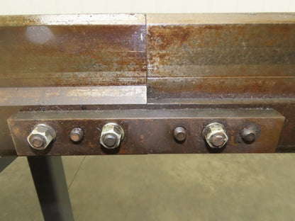 Press Brake Punch Die 121-3/4" Long 90° V 5/8" W 4-1/4" H 1/2" Tang