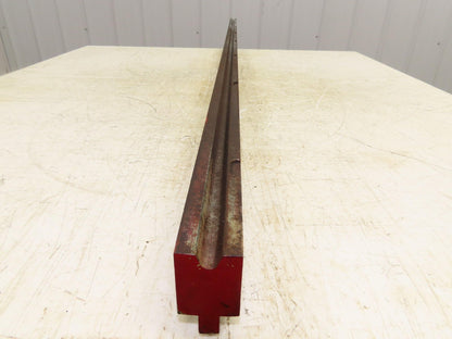 Press Brake Die 85" Long 7/16" U 9/16" W 3/8" D 1-3/4" H 1/2" Tang