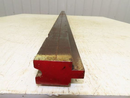 Press Brake Die 85" Long 7/16" U 9/16" W 3/8" D 1-3/4" H 1/2" Tang