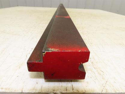 Press Brake Die 85" Long 7/16" U 9/16" W 3/8" D 1-3/4" H 1/2" Tang