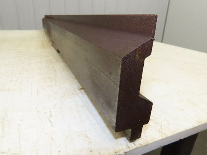 Press Brake Punch Die 49-1/16" Long 1/8" Round Nose 3-3/4" H 1/2" Tang